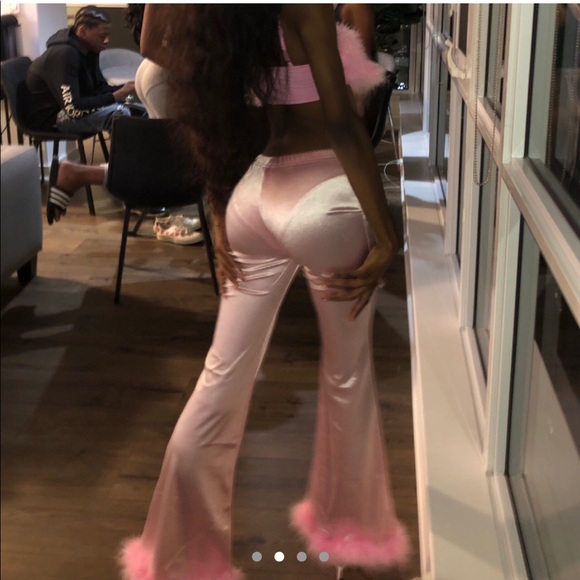 Exes and omgs satin pants - Picture 3 of 4